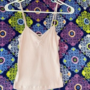 Pink tank top by Topshop. Size: US 4.